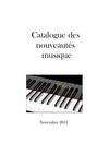 Nouveautés musique Novembre 2011