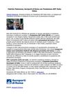 Fabrizio Palenzona, Aeroporti di Roma con Fondazione ANT Italia Onlus