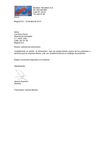Cartas de correspondencia comercial