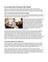 An increased risk of dementia with obesity