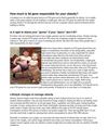 Can obesity be linked to genetic mutation