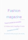 Fashion magazine 1