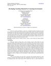 2.[8-12]Developing Teaching Material for E-learning Environment