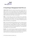 5 Cloud Project Management Tools We Love