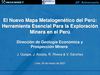 Presentación 2007 CIP Mapa MetalogenéticoQuispe et al