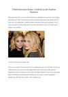 WikiFashionista Radar Celebrity in the Fashion Business