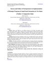 7.[86-99] Success and Failure of Entrepreneurs in Implementation of Strategic Programmes in Small Scale Enterprises...