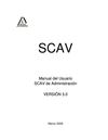 SCAV MANUAL USUARIO ADMINISTRADOR