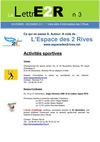Lettre E2R Novembre Décembre 2011