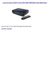 Televisions & Video - Argosy HV335T 3.5-Inch HDD 1080P HDMI Mobile Video Media Player