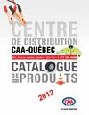 Centre de distribution - Catalogue 2012