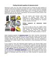 Finding the best suppliers of clearance stock