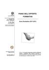 PIANO DELL'OFFERTA FORMATIVA