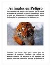 Animales en peligro