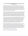A Precocious and Methodical Planning to Deal with Compliance Issues in Healthcare Sector