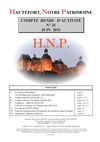 Hautefort, Notre Patrimoine - Compte rendu d'activité n°31 - juin 2011