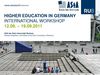 Präsentation des AStA der Ruhr-Uni-Bochum für den internationalen Austausch mit Studierenden der Monastir, Tunesien...