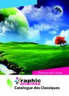 Catalogue des impression classique Graphic Digital