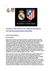 Real Madrid vs Atletico Madrid 26.11.2011 SelMcKenzie Selzer-McKenzie