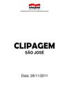 Clipagem São José 28/11/2011
