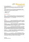 Premise Statements- To get a meeting