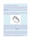 An exact engagement ring for your beloved one