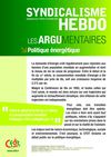 Politique Energétique, les positions Cfdt