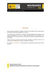 Boletín de Novedades nº 55 del Centro de Documentación Cultural