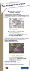 Exposition sur le projet de la ZAC Carmes Madeleine à Orléans 