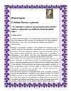 Reportagem sobre Cristina Torres