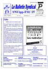 Bulletin SNUipp-FSU 15 du 14 septembre 2011