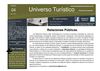 Boletín Universo Turístico "Relaciones Públicas" 