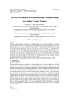 An Overview Study on Awareness of Global Warming Among the Graduate Teacher Trainees