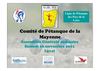 Assemblée Générale Comité Pétanque 53