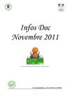 Infos Doc Novembre 2011