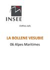 La Bollène Vésubie par les chiffres - Données de l'INSEE - 06450 Alpes Maritimes