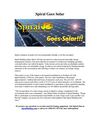 Spiral Goes Solar