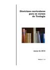 Diretrizes curriculares para cursos de Teologia