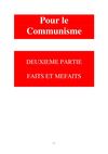 Partie III - L'Anti-Livre Noir du Communisme