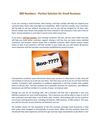 800 Numbers - Perfect Solution for Small Business