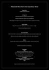 Menu del Cenone di Capodanno a Palazzina Grassi 2011/12