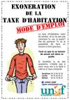 Exonération de la taxe d'habitation ! 