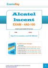 Free ALCATEL LUCENT 4A0-100 Practice Test