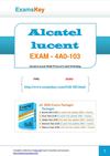 Free ALCATEL LUCENT 4A0-103 Practice Test