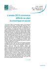 L’année 2012 s’annonce difficile au plan économique et social (nov. 2011)