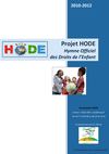 Projet - Hymne Officiel des Droits de l'Enfant