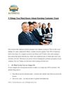 5 Things You Must Know About Earning Customer Trust