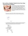 How to Draw a Realistic Mouth in Seven Easy Steps