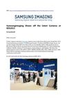Samsungimaging Shows off the latest Cameras at KES2011