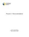 Proyecto1 Microcontroladores